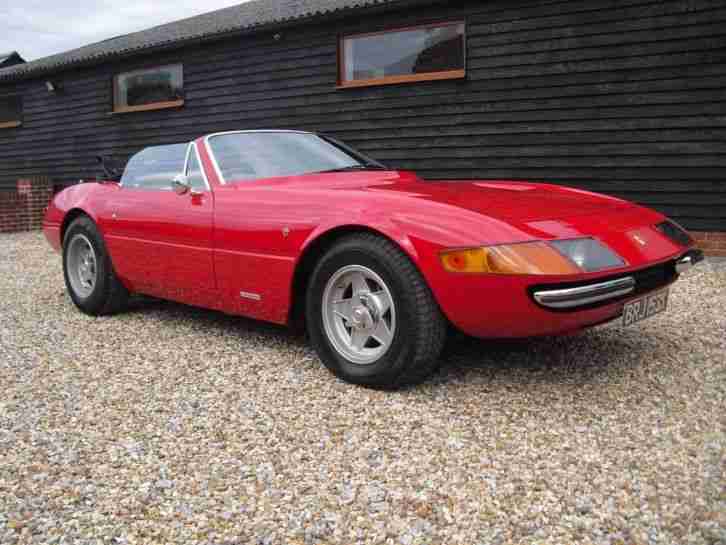 1981 FERRARI DAYTONA SPYDER .[evocation ]