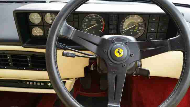 1981 FERRARI Mondial 8 Coupe V8 3L Petrol