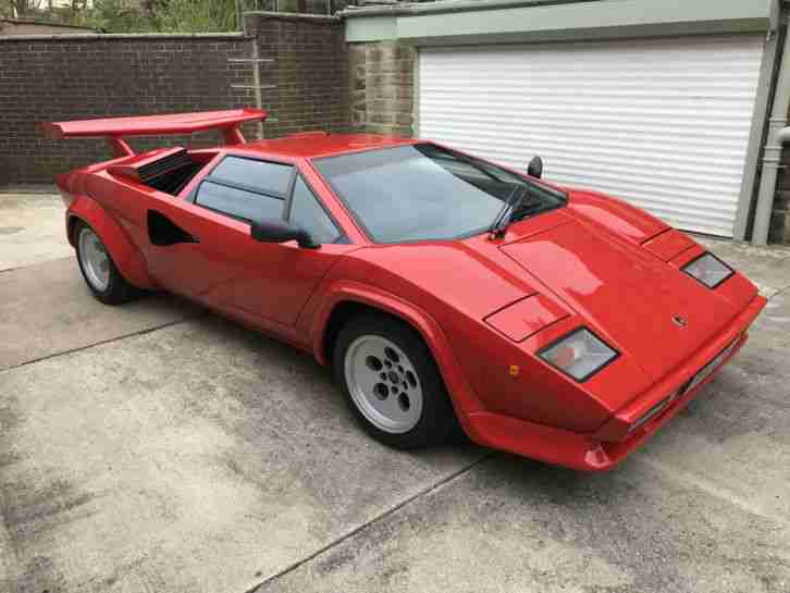 1981 LAMBORGHINI COUNTACH 5000 QV - ** ONLY 60 MILES **