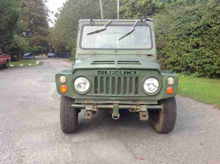 1981 SUZUKI LJ 80V jeep GREEN GREY super rare soft top and doors