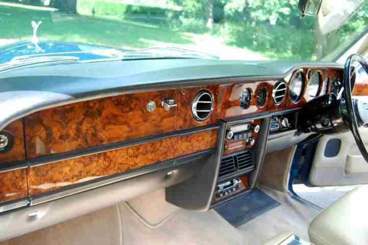 1981 X Rolls Royce Silver Shadow Series II in Peacock Blue