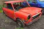 1982 Austin Mini 1.0 City E 2dr