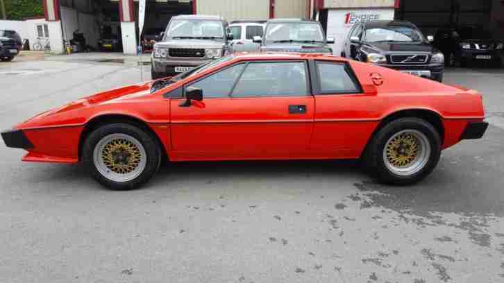 1982 LOTUS ESPRIT S3 1982 HAS BEEN SUBJECT TO A RESTORATION ONE OF THE BES