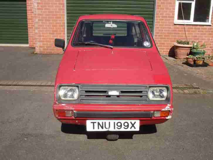 1982 RELIANT RIALTO GLS ESTATE CAR PROJECT