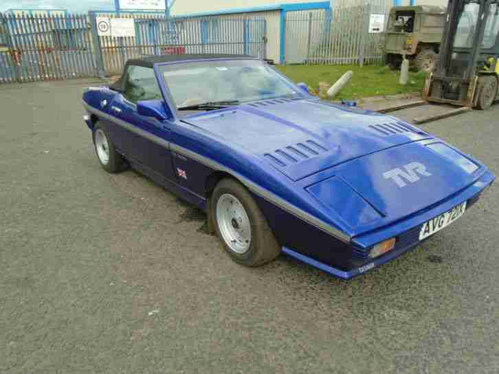 1982 TVR BLUE 2,8i TASMIN CONVERTIBLE FANTASTIC CONDITION INSIDE AND OUT