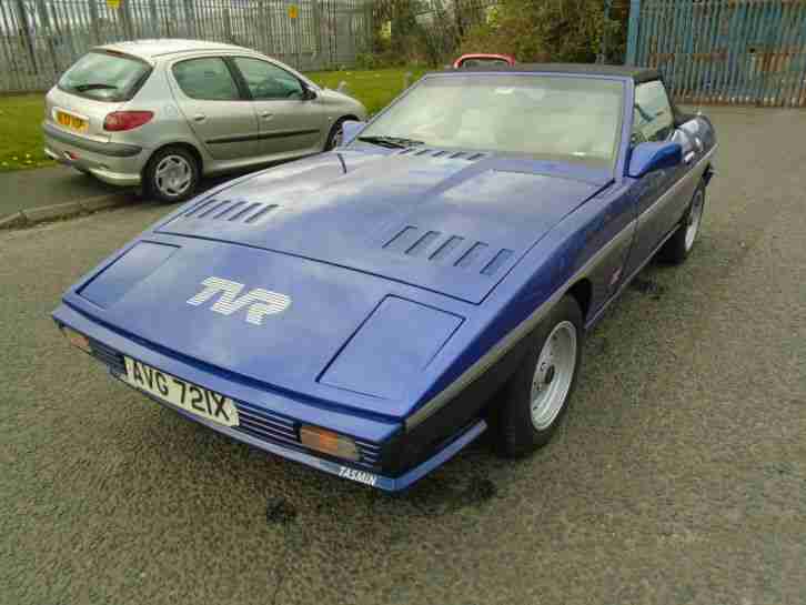1982 TVR BLUE 2,8i TASMIN CONVERTIBLE FANTASTIC CONDITION INSIDE AND OUT