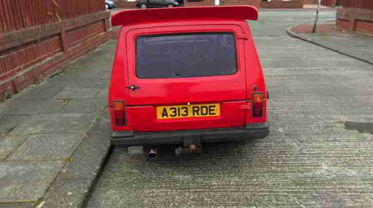 1983 RELIANT RIALTO GLS ESTATE RED