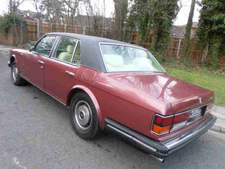 1983 ROLLS ROYCE SILVER SPUR EXCELLENT CONDITION NO RESERVE AUCTION