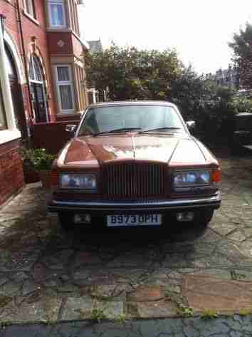 1984 BENTLEY MULSANNE TURBO BRONZE 90.000 MILES POS PX PHANTOM MOT 10 MAY 2017