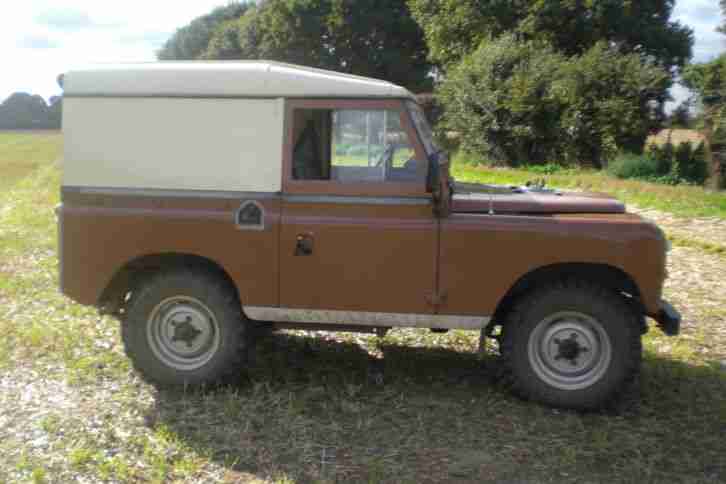 1984 LAND ROVER 88 4 CYL BROWN