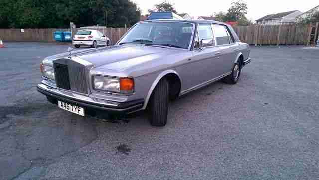 1984 ROLLS ROYCE SILVER SPUR 12 MONTHS MOT .RELISTED DUE TO TIMEWASTER !!