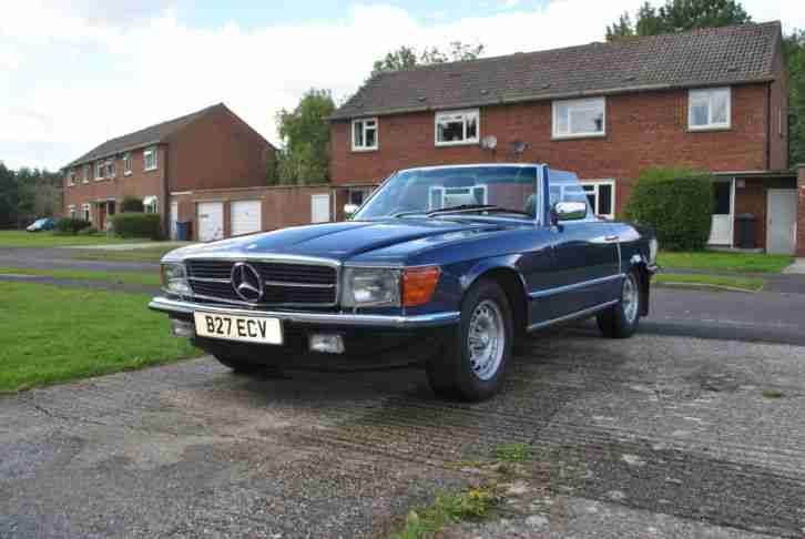 1985 MERCEDES 500 SL AUTO BLUE