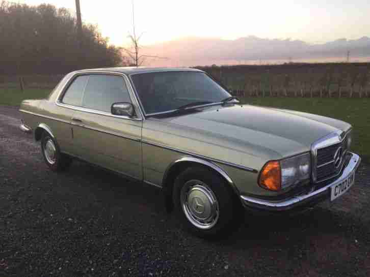 1985 MERCEDES BENZ 230 CE AUTO SPARES OR