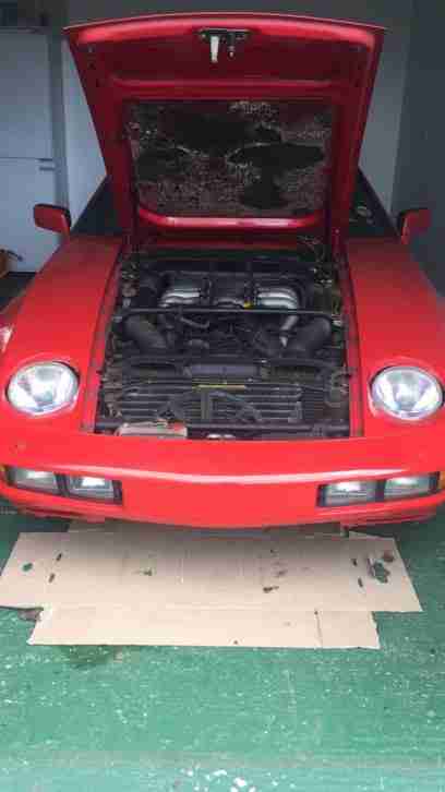 1985 PORSCHE 928 S 4.7 AUTO 42,000 MILES 2 OWNERS SPARES OR REPAIRS BARN FIND