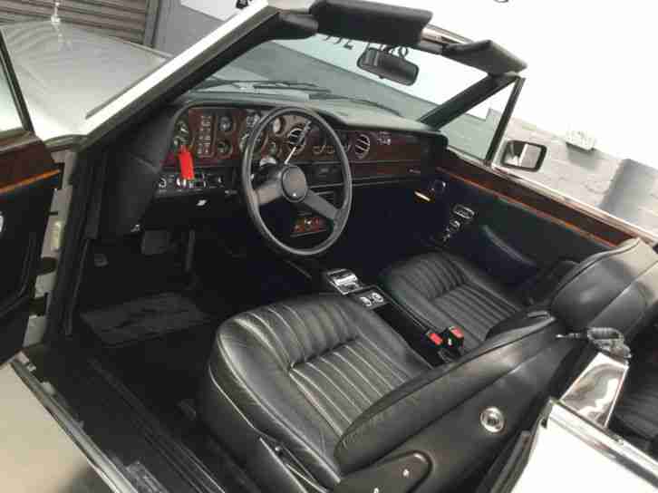 1985 Rolls-Royce Corniche Convertible Cabriolet 6900 Miles LHD EU Supplied