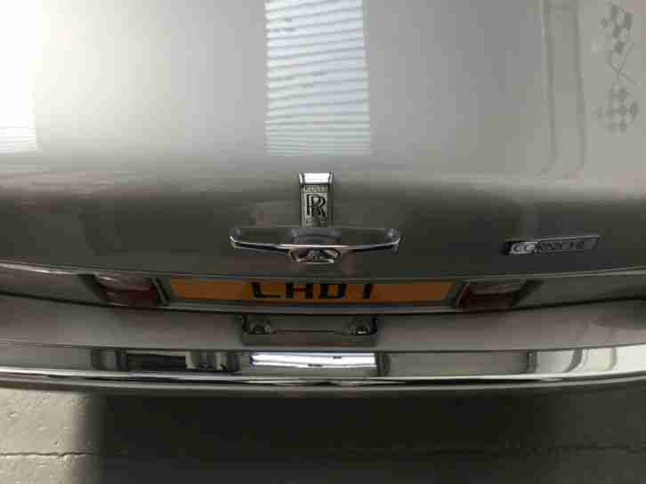 1985 Rolls-Royce Corniche Convertible Cabriolet 6900 Miles LHD EU Supplied