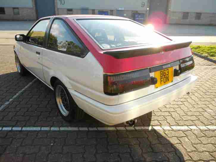 1985 TOYOTA COROLLA AE86 GT APEXI LTD EDTN NUMBER 4271 V V RARE FRESH IMPORT!!!