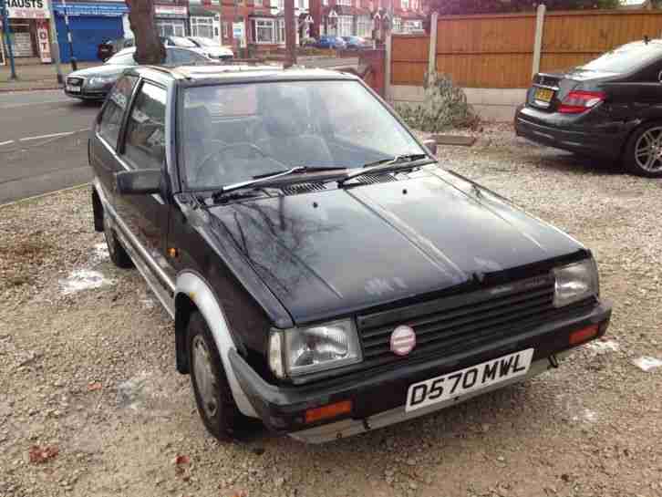 1986 (D) NISSAN MICRA 1.0, 3 DOOR , MANUAL, CLASSIC COLLECTOR , RARE , PX SWAP