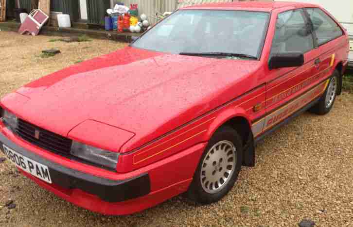 1986 ISUZU PIAZZA TURBO RED RARE CAR LOW MILEAGE EXCELLENT CONDITION 1 OWNER