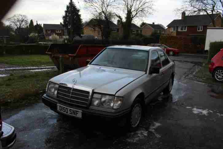 1986 MERCEDES 250D 400bhp DIESEL SILVER