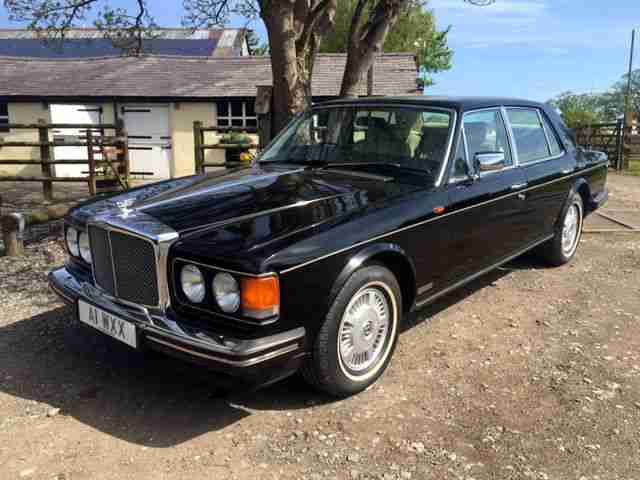 1987 BENTLEY EIGHT Mason Black with Parchment Leather, 69000 miles