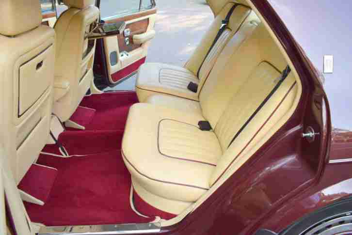 1987 D Rolls Royce Silver Spur ABS EFI in Redwood Metallic