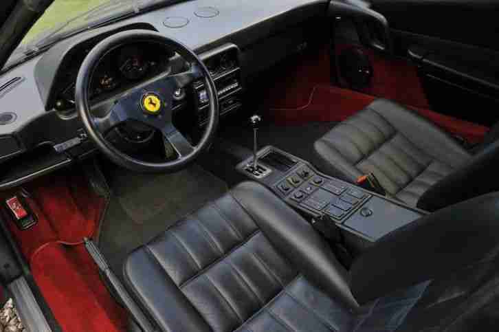 1987/E FERRARI 328 GTS - 31800 MILES - OUTSTANDING CONDITION - RARE IN BLACK