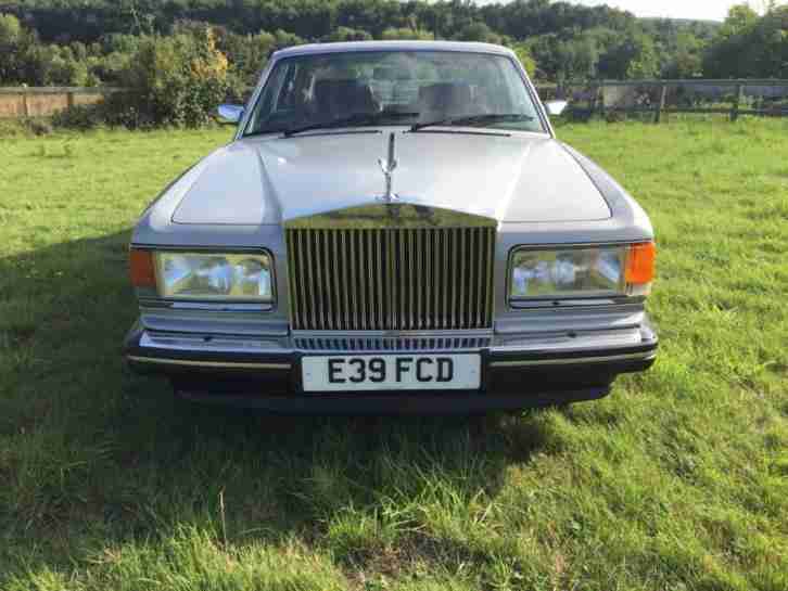1987 E ROLLS-ROYCE SILVER SPIRIT 6.8 V8 4D AUTO