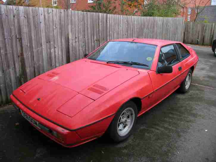 1987 LOTUS ECLAT/EXCEL SE-RED (In Need Of TLC)