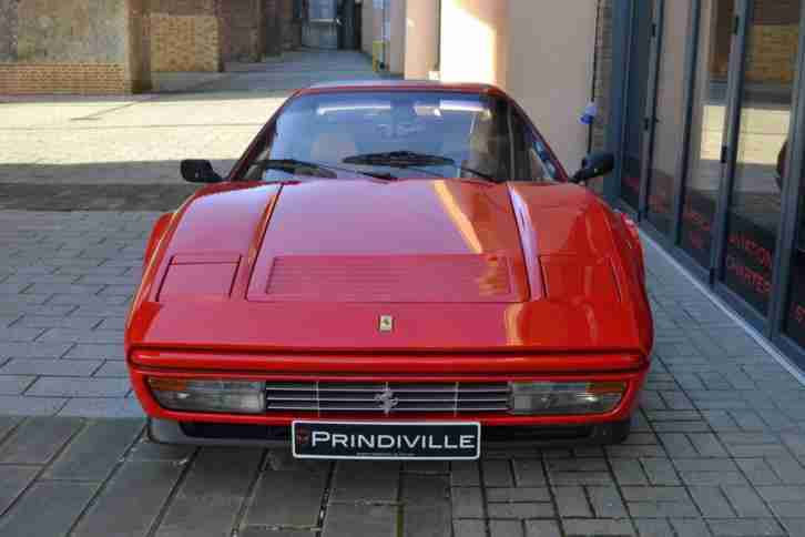1987 Manual Ferrari 328 GTS Finished in Rosso Red with Cream Leather interior