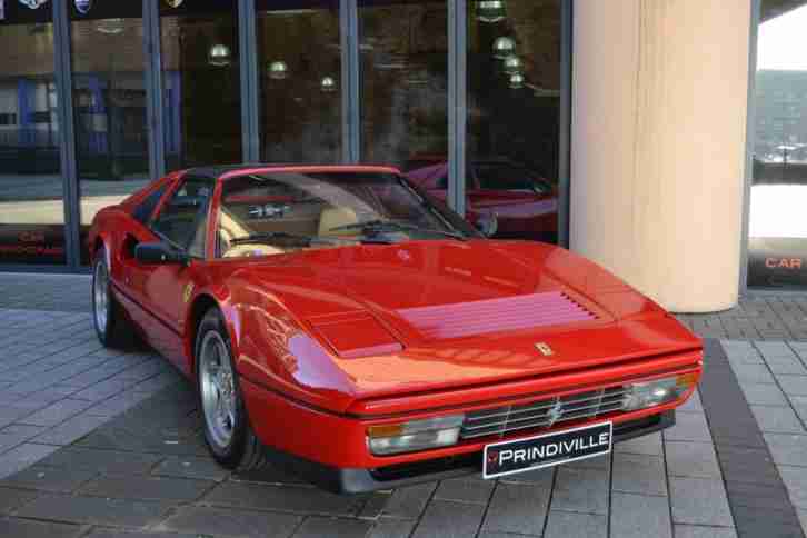 1987 Manual Ferrari 328 GTS Finished in Rosso Red with Cream Leather interior
