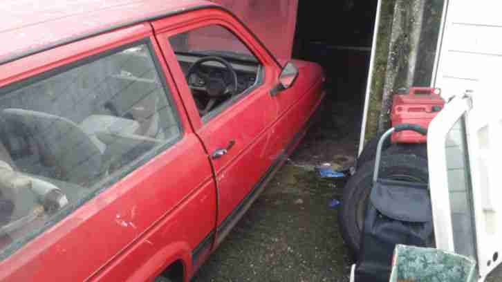 1987 RELIANT RIALTO GLS ESTATE RED-SPARES OR REPAIR ONLY