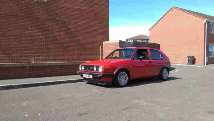 1987 "Type-19" red 8v GTI MK2 Golf