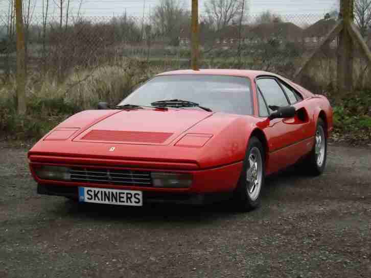 1988 Ferrari 328 328 GTB 3.2 manual LEFT HAND DRIVE Petrol red Manual