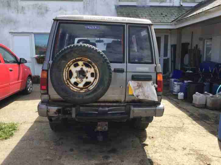 1988 ISUZU Trooper 2.8 td Imischer S Spares or Repair