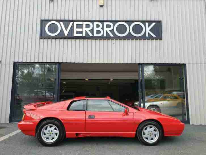 1988 LOTUS ESPRIT TURBO 1 FORMER KEEPER *22K MILES FROM NEW *CALYPSO RED *