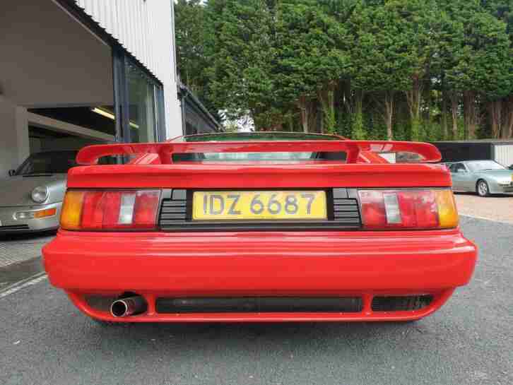 1988 LOTUS ESPRIT TURBO 1 FORMER KEEPER *22K MILES FROM NEW *CALYPSO RED *