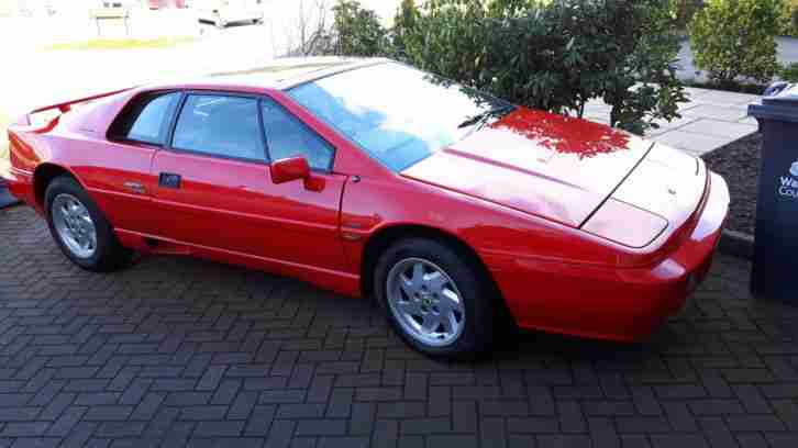 1988 LOTUS ESPRIT TURBO RED