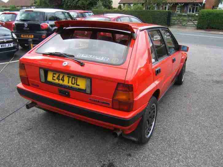 1988 Lancia Delta 2.0 HF Integrale 8v Turbo 4wd Non CAT, Monza Red, OUTSTANDING!