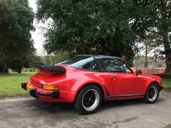 1988 PORSCHE CARRERA TARGA SUPER SPORT (Wide Bodied/Turbo Bodied)