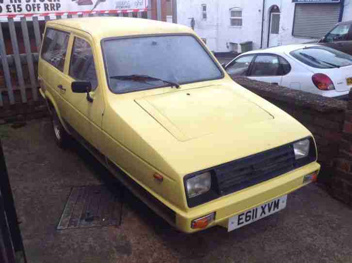 1988 RELIANT RIALTO GLS ESTATE YELLOW