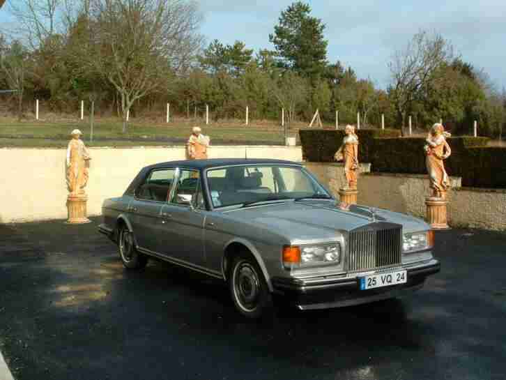 1988 RHD Silver Spur.