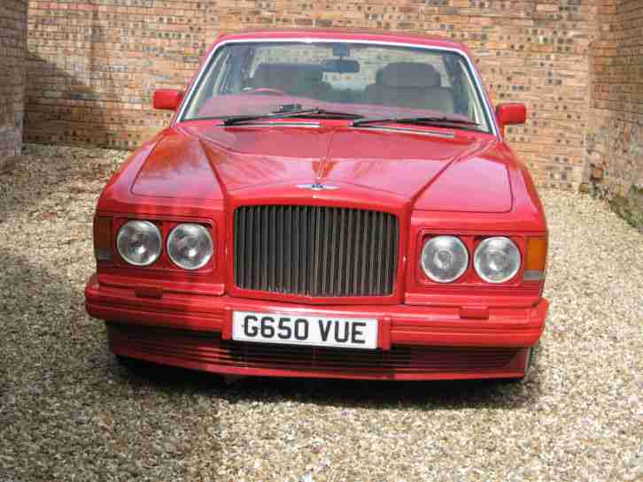 1989 BENTLEY MULSANNE S