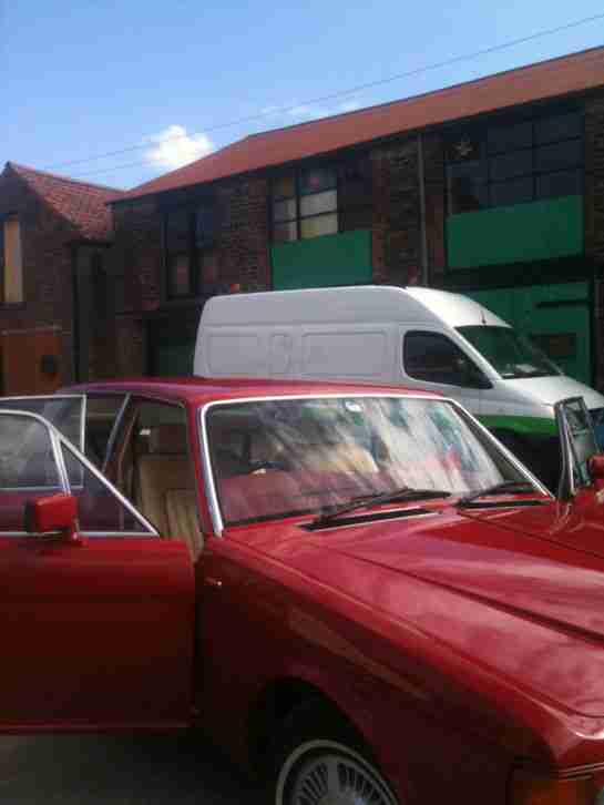 1989 BENTLEY RED mulsanne back for sale due to time waisters