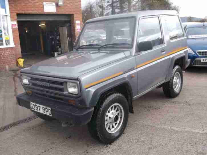 1989 Daihatsu Fourtrak FOURTRAK SWB HARD TOP 3 door 4 X 4