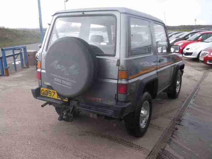 1989 Daihatsu Fourtrak FOURTRAK SWB HARD TOP 3 door 4 X 4