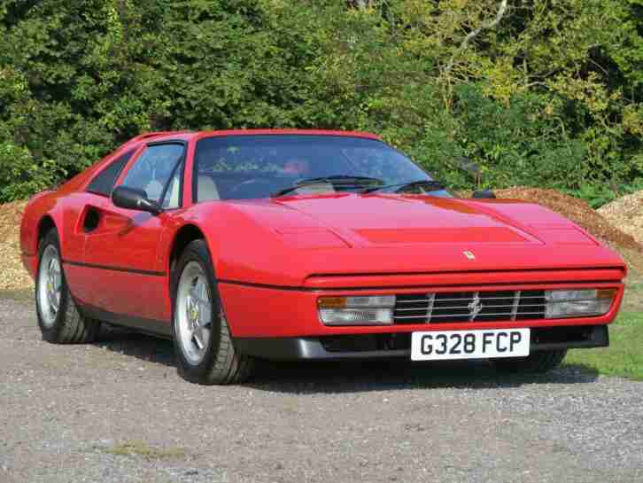 1989 Ferrari 328 GTS Petrol red Manual