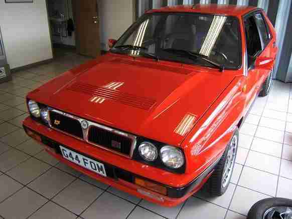 1989 G Lancia Delta HF Integrale 2.0 4wd 16v, Monza Red, 20k miles !