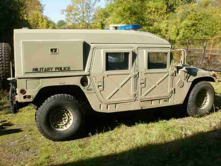 1989 Humvee Hummer Military Spec Helmet Top 6.2 V8 Diesel 4x4 Army