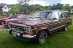 1989 GRAND WAGONEER CORDOVAN RED WOOD